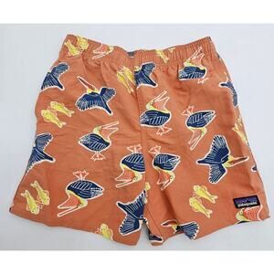 Patagonia Boys Medium (10) - 5"  Baggies Lined Shorts - Sienna Clay